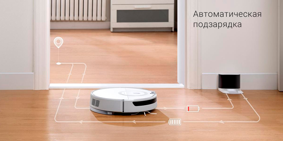 Робот-пылесос Xiaomi Roborock E5 Robot Vacuum Cleaner