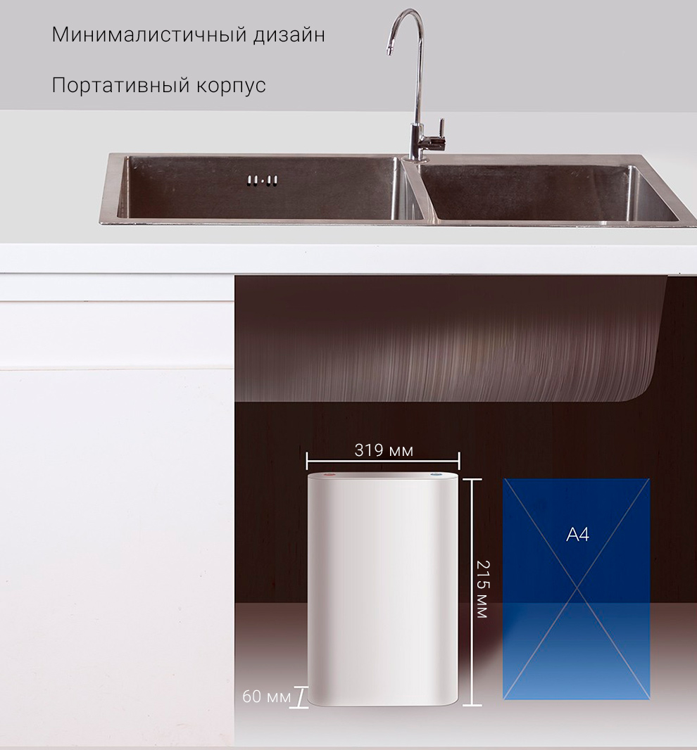 Очиститель воды Xiaomi Xiaolang UV Water Purifier JSQ1