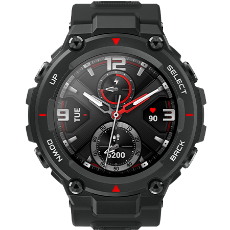 Смарт-часы Xiaomi Huami Amazfit T-Rex (Черный) — фото