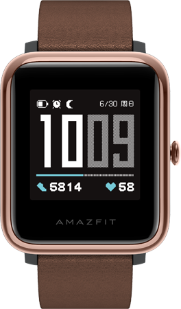 Смарт-часы Xiaomi Huami Amazfit Health Watch Brown (Коричневый) — фото
