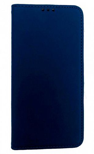 Чехол-книжка с магнитом для Redmi Note 8 Pro (Темно-синий) — фото