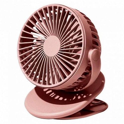 Портативный переносной вентилятор Solove Pixel Music Clip The Fan F3 Pink (Розовый) — фото