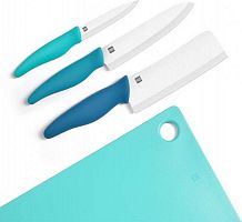 Набор керамических ножей с разделочной доской Xiaomi Huo Hou — фото