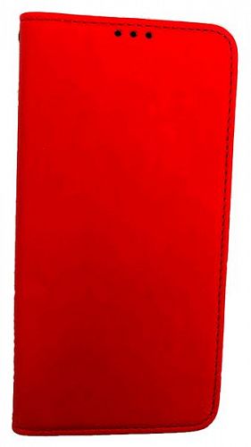 Чехол-книжка с магнитом для Redmi Note 8 Pro (Красный) — фото